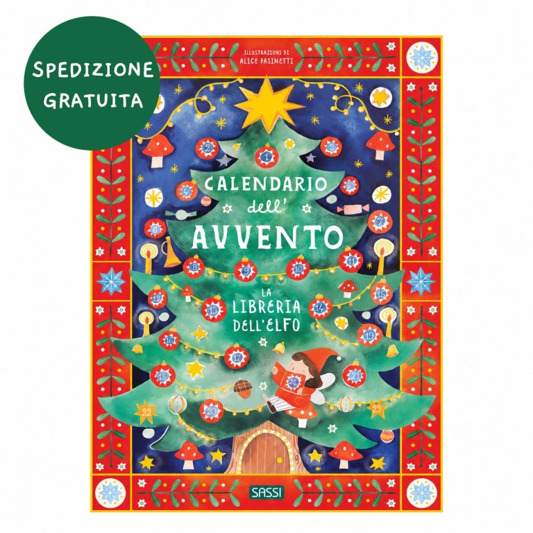 Calendario dell'Avvento. La libreria dell'elfo