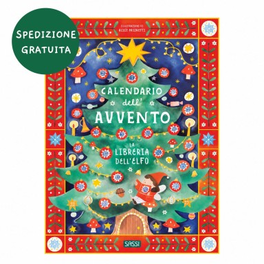 Calendario dell'Avvento. La libreria dell'elfo