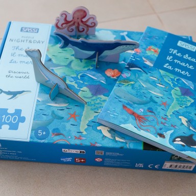Puzzle Night and Day. Discover the World - The Sea