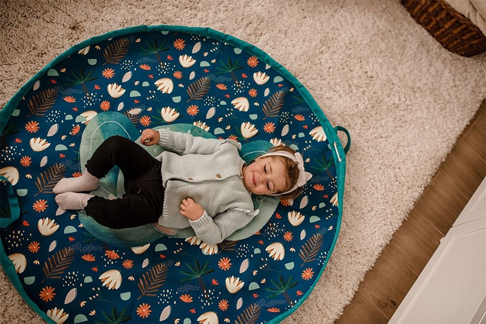 Playmat Bags for Kids Room | Sassi Junior