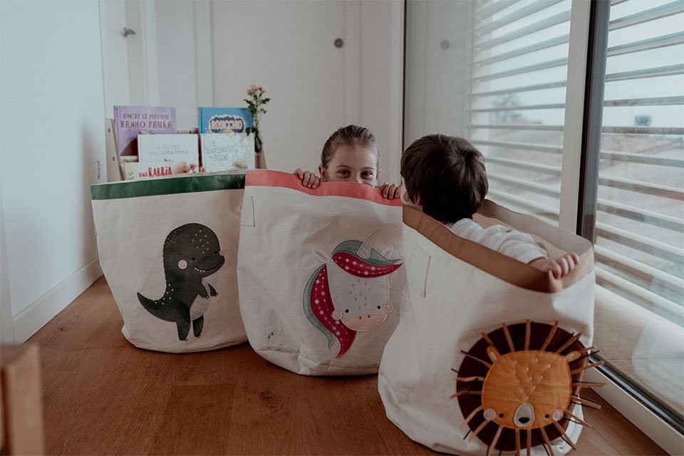 Panier de rangement pour jouets