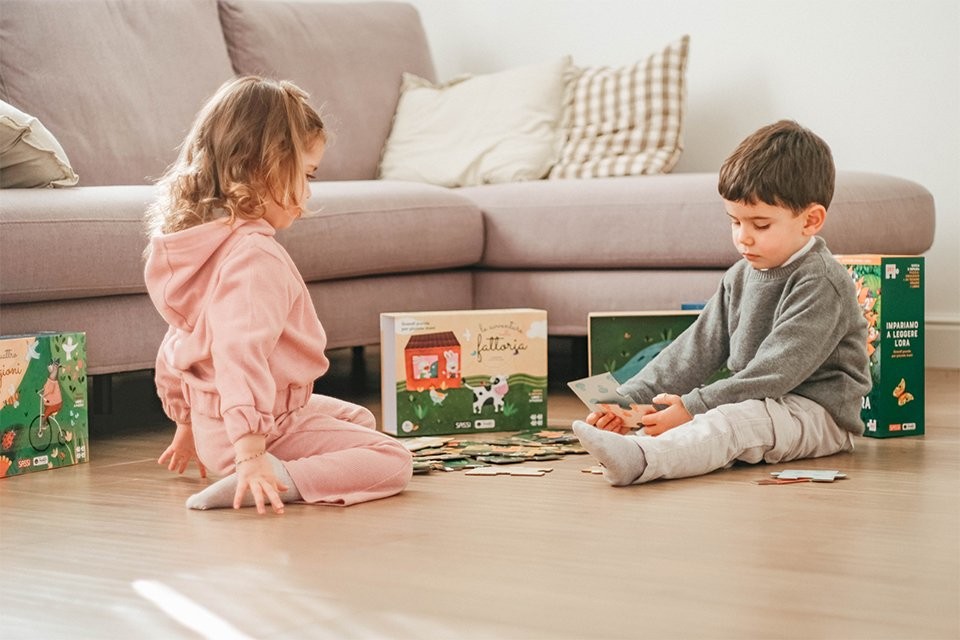 Puzzle e libri educativi