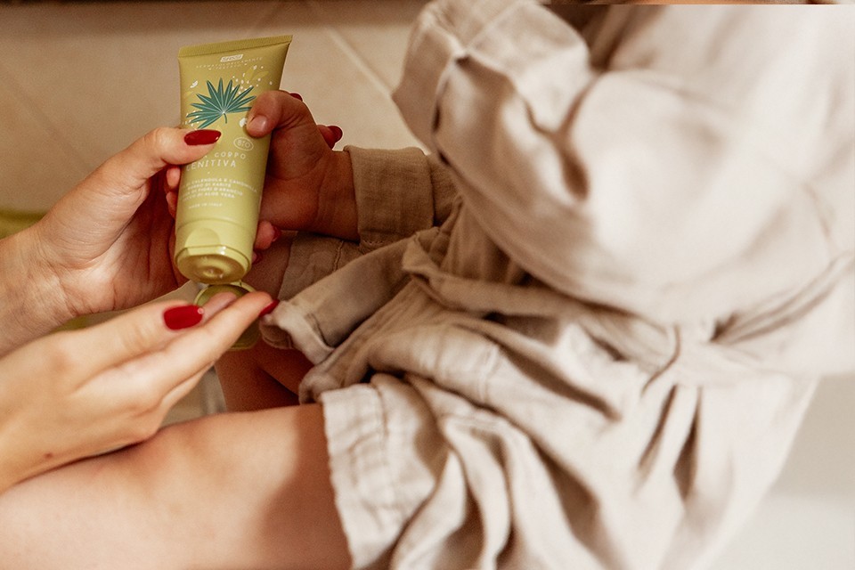 SASSI Bain & Change | Produits doux pour la peau des enfants