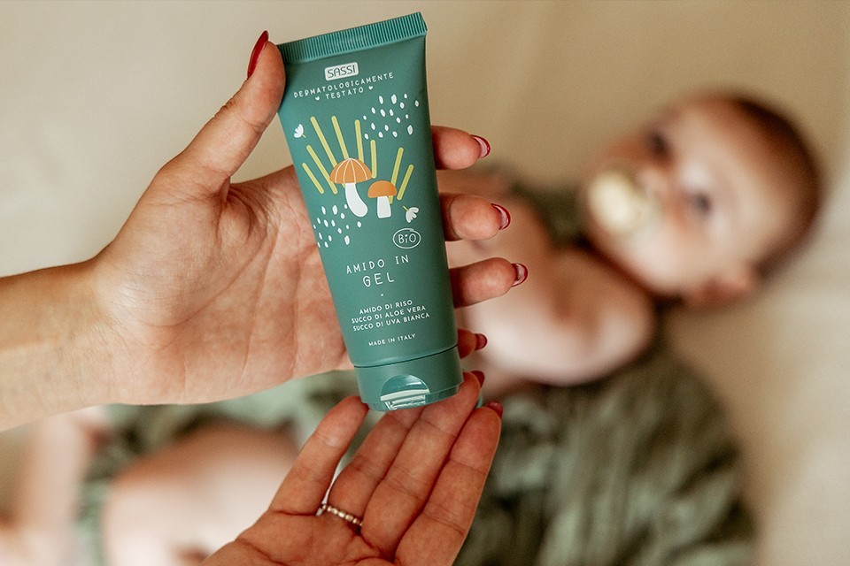SASSI Gel Starch Care | Gentle protection for babies’ delicate skin