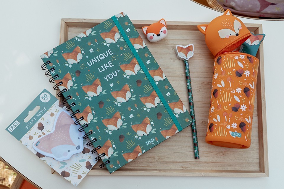 Kids Stationery Set | Pencil, Ruler & Sharpener | SASSI