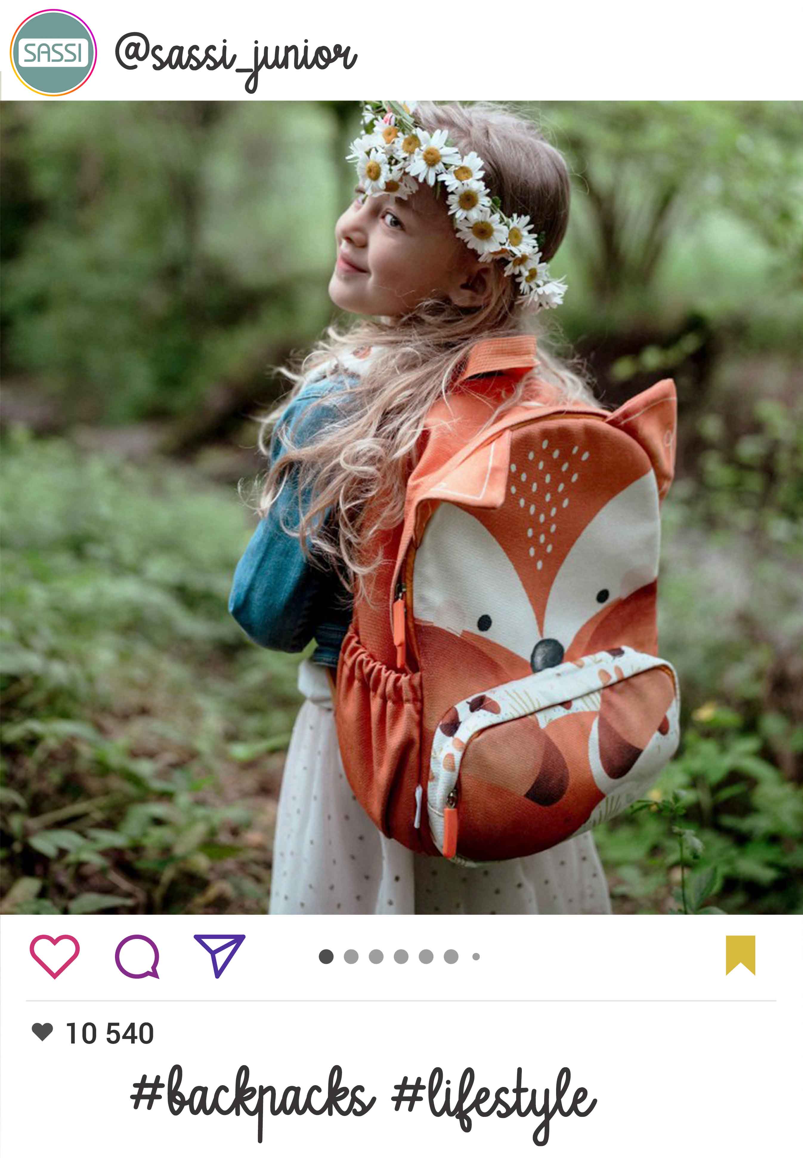 Borsa Frigo Zaino Termica 8L Per Bambini - Porta Pranzo Isolata Con Fantasia Giungla E Panda